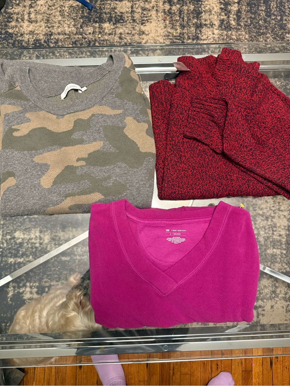 Lot of 3 Large Women’s Sweaters